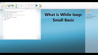 Understanding While loop Small Basic