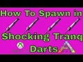 Ark Survival Evolved How to spawn in Shocking Tranquilizer Darts in ark gfi command