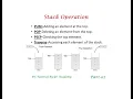 Stack operation part-2 stack implementation using array in C PUSH and POP operation in Stack