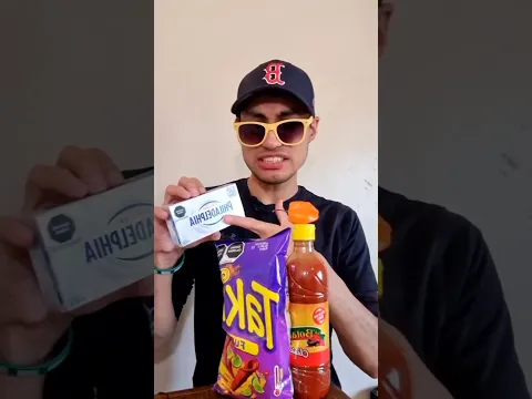 Takis Fuego Con Queso Philadelphia 😜🔥 Beto Locuras 🌶