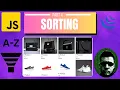 Building an Interactive Ecommerce Website Sorting Part 4 - HTML CSS JS Tutorial