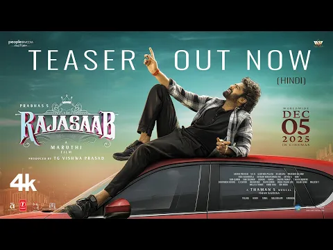 Video Thumbnail: The Raja Saab Hindi Teaser | Prabhas | Maruthi | Thaman | TG Vishwa Prasad | Dec 5, 2025