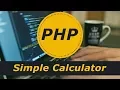 Simple calculator in php part-1