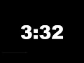3 minutes 32 seconds 212 secs clock timer countdown Alarm Focus