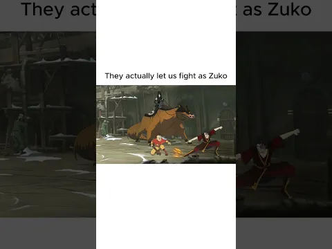Airbender Losing To Zuko 😝😮‍💨#avatar #lastairbender #fyp #gaming