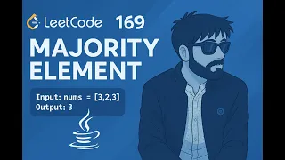 LeetCode 169 Majority Element Java Solution Explained Easily Boyer-Moore Algorithm
