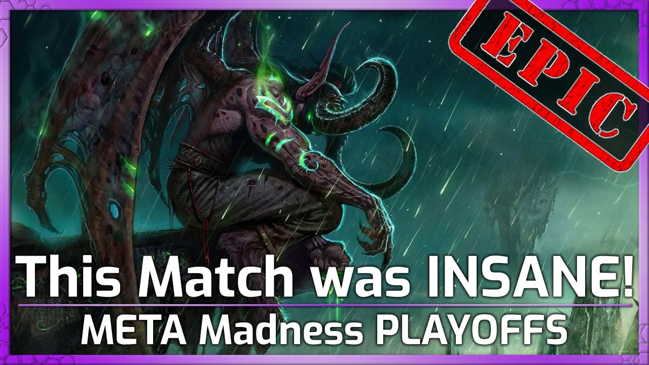 EPIC! This Match was INSANE!!! - META Madness Playoffs - Heroes of the Storm