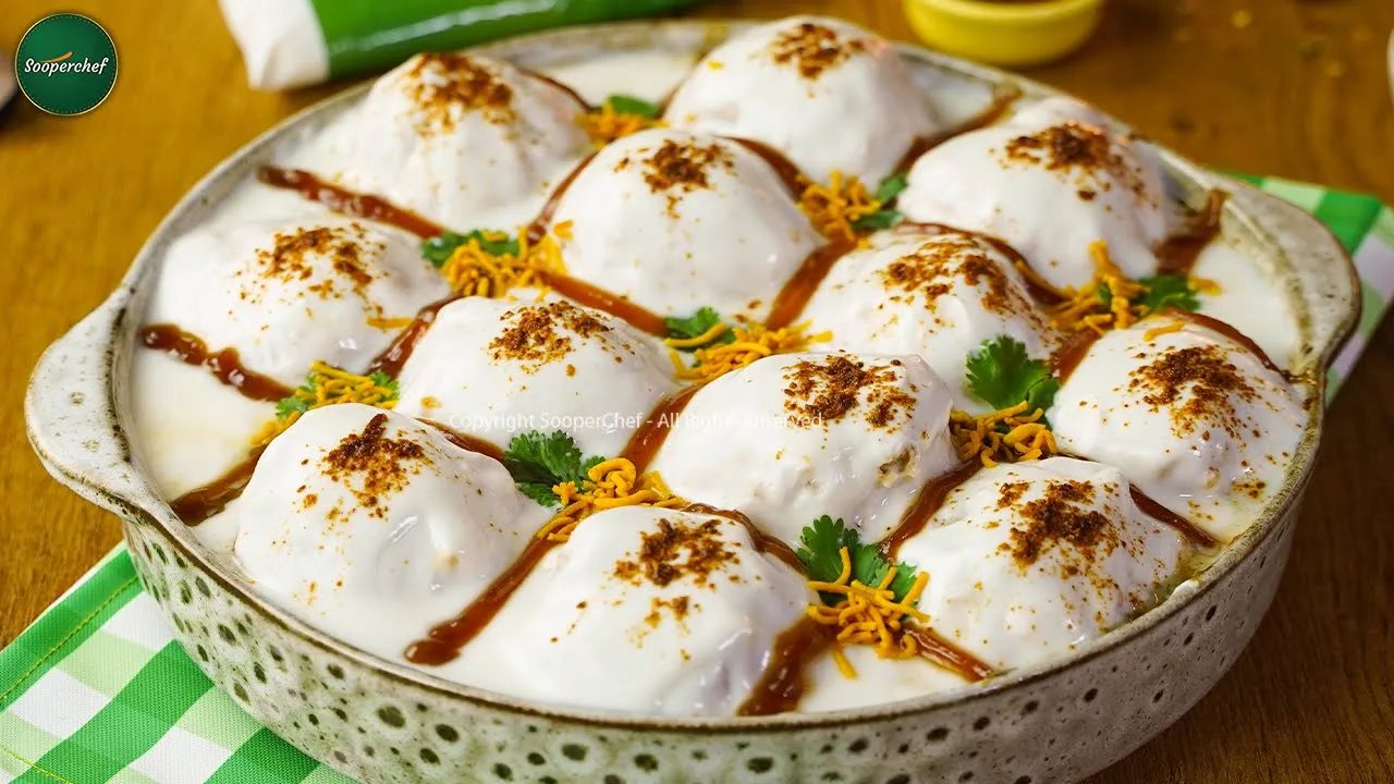 Street Style Dahi Bhallay   Dahi Baray   Recipe by SooperChef