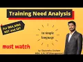 Training Need Analysis