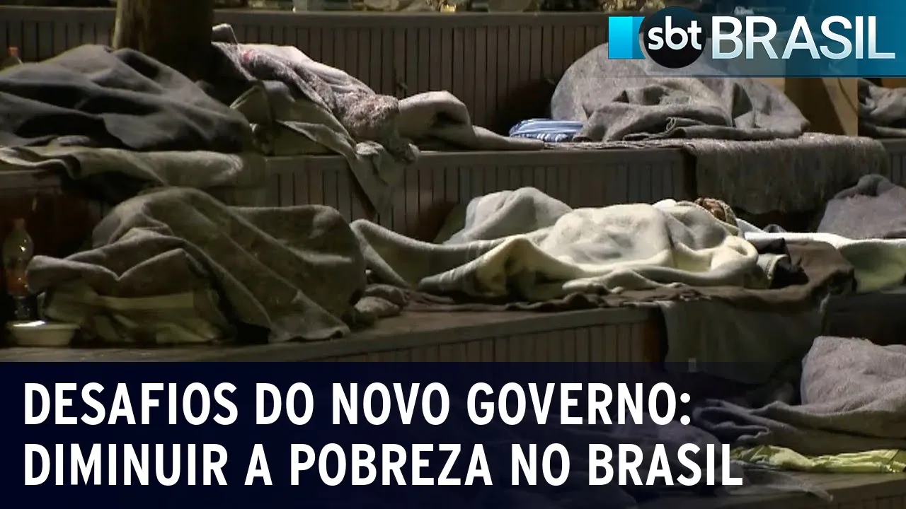 Desafios do novo governo: diminuir a pobreza no Brasil | SBT Brasil (30/12/22)