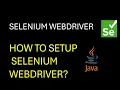 Selenium WebDriver How to setup WebDriver in Eclipse