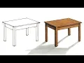 How to Draw Table Step by Step Very Easy