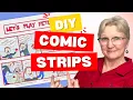 FREE Comic Strip Template for Kids Make Your Own Comic Book Easy Fun