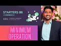 Minimum operation Codechef Starters 86 solution I Hindi