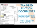 Manatee County - Locate all Info and Documents for Tax Deed Auction Excess Proceeds Claims