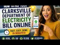 How to pay your Clarksville Department of Electricity bill online