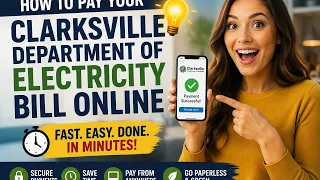 How to pay your Clarksville Department of Electricity bill online