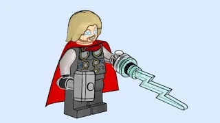 LEGO 242105 Instructions | Marvel | Thor | Avengers | Infinity Saga | Magazine Gift