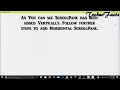 JScrollpane in Java Swing By Techno Factz