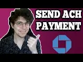 How To Send Ach Payment Chase Bank