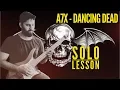 Download Lagu Avenged Sevenfold - Dancing Dead SOLO Lesson + TAB