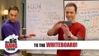 Every Time The Whiteboard Stole The Scene The Big Bang Theory 