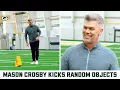 Mason Crosby s trick shots