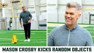 Mason Crosby s trick shots