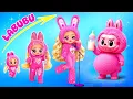 Download Lagu LABUBU Doll Growing Up! LOL OMG DIYs