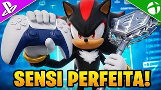 A SENSIBILIDADE PERFEITA PARA CONTROLES no FORTNITE! MELHOR CONFIGURAÇÃO para CONSOLE! PS4/PS5/XBOX!