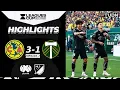 HIGHLIGHTS - America vs Portland Timbers Leagues Cup