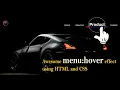 Awesome menu hover effect using HTML and CSS