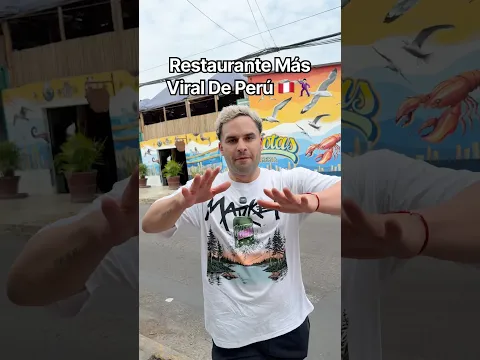 EL RESTAURANTE MÁS VIRAL DE PERÚ "LAS GAVIOTAS" 🕺🏻 #peru #viral #shorts