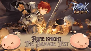 Today is the UPDATE! Is Rune Knight strong again? | Ragnarok Origin Global