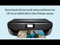 Download drivers and setup software for HP Envy 5000 All-in-One Printer series