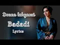Download Lagu Douaa Lahyaoui, BADADI, (lyrics video)دعاء لحياوي
