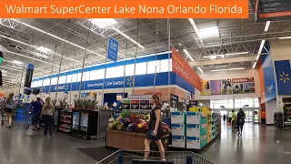 Shopping at Walmart Supercenter on Narcoossee Road in Lake Nona Florida - Store 4365