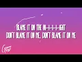 Calvin Harris - Blame feat. John Newman