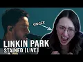 Lagu This is new for me! | Stained (Live) - Linkin Park | Singer Reacts |