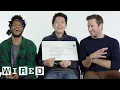 Steven Yeun Armie Hammer Jermaine Fowler Answer the Web s Most Searched Questions WIRED