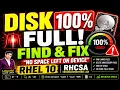 Disk 100 Full in Linux Find Fix No Space Left RHCSA RHEL 10 Troubleshooting Lab