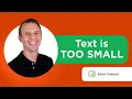 How to Change Drop Down Width and Font Size in Excel
