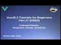 VueJs 2 Tutorial for beginners in HINDI ENGLISH Keyboard Events - Keypress Keyup Keydown