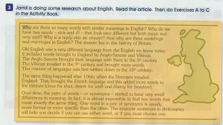 شرح صفحة 14 أنكليزي الرابع الإعدادي حل صفحة 18 19انكليزي الرابع الإعدادي 