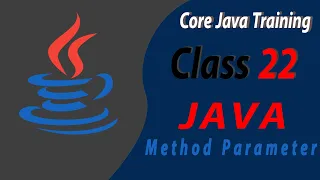 Class 22 method parameters java Java Function passing Value Parameter