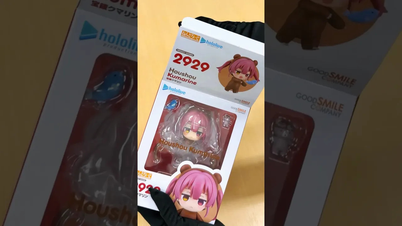 【開封動画】クマリンのねんどろいど販売開始🐻‼️早速開封してみた✨#shorts