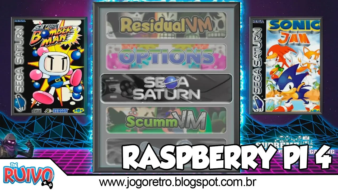 Raspberry Pi 4 (4GB) Testando Retropie Supreme PRO!