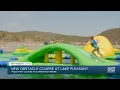 Large floating obstacle course opens at Lake Pleasant