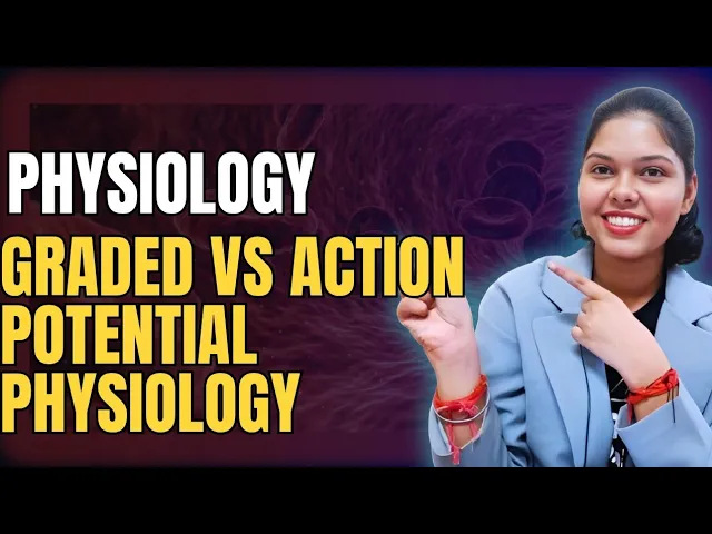 difference between action potential and graded potential | Graded potential V/S action Potential