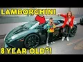 Download Our 8 Year Old Son Finally Got His LAMBORGHINI **HIS DREAM CAME TRUE** | The Royalty Family mp4 3gp mp3 videos - waplic
